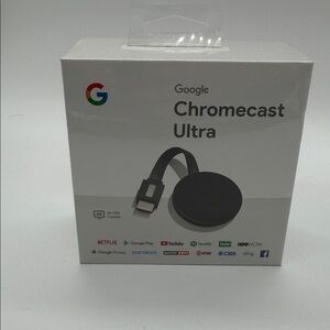 Google Chromecast Ultra - Black